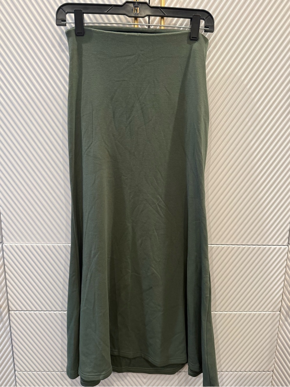 OGL Mermaid Maxi Skirt in Moss - Picture 3 of 6